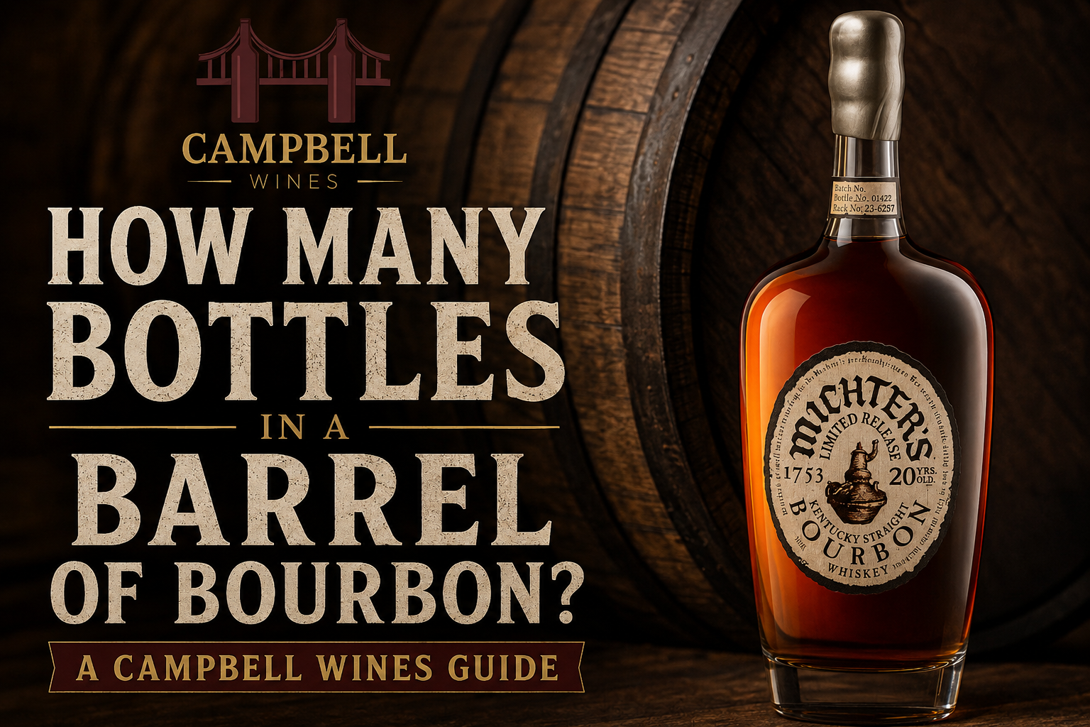 How Many Bottles in a Barrel of Bourbon? A Campbell Wines Guide