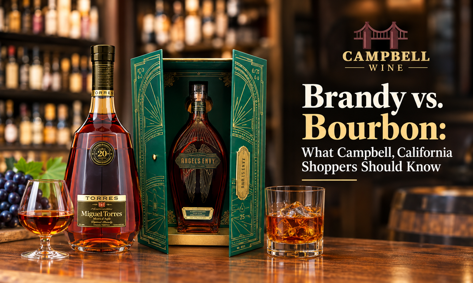 Brandy vs. Bourbon: What Campbell, California Shoppers Should Know
