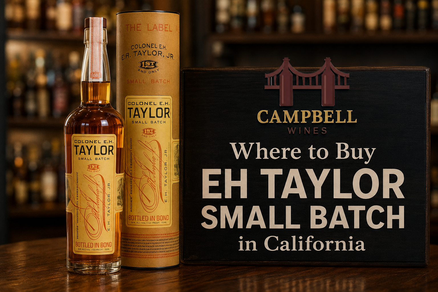 Where to Buy EH Taylor Small Batch in Campbell California