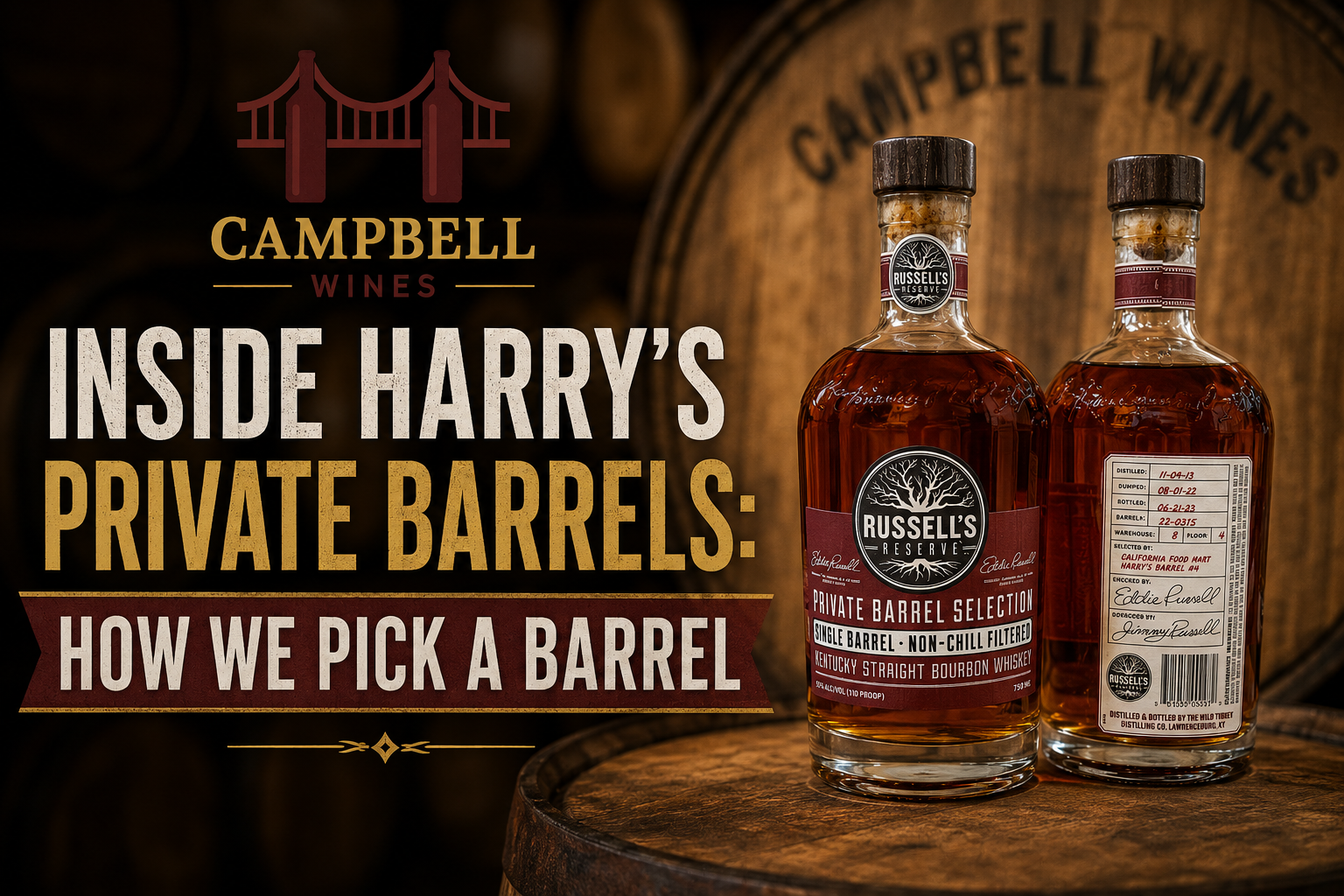 Inside Harry's Private Barrels: How We Pick a Barrel