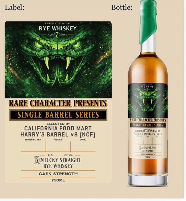 Rare Character Rye R80 ( Coming Soon )