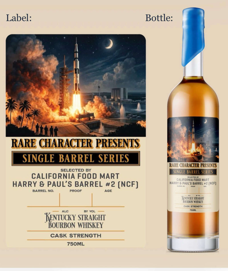 Rare Character KNF 116.14 Proof, 9 Years 6 Months