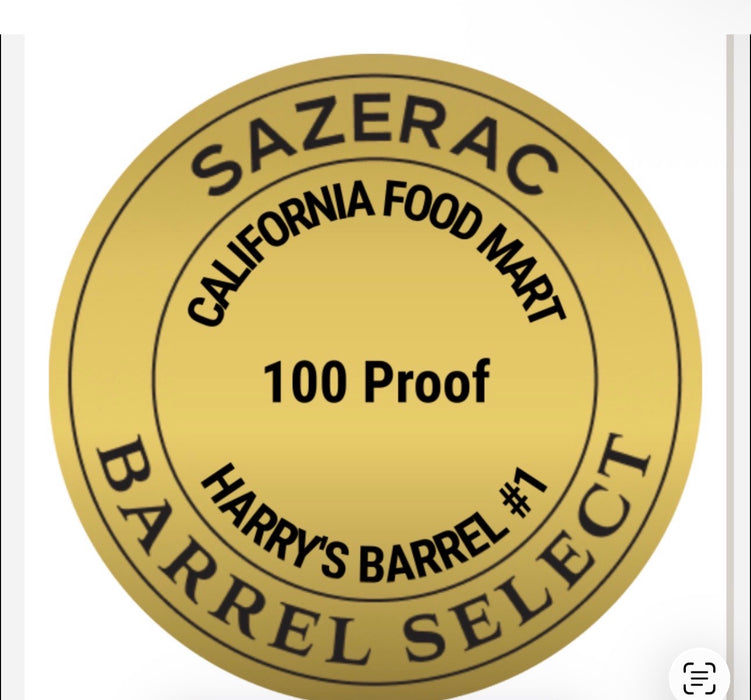 Sazerac Rye 100 Proof ( Coming Soon)