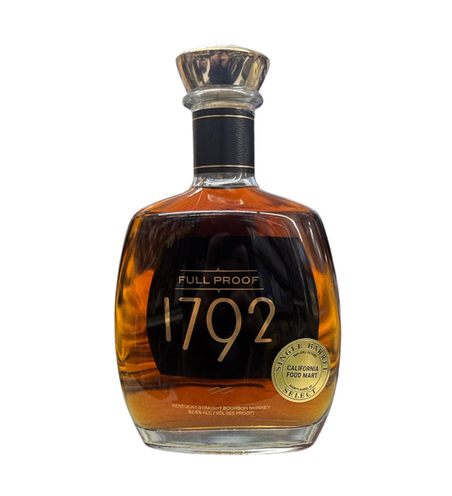 1792 Full Proof Single Barrel Kentucky Straight Bourbon Whiskey