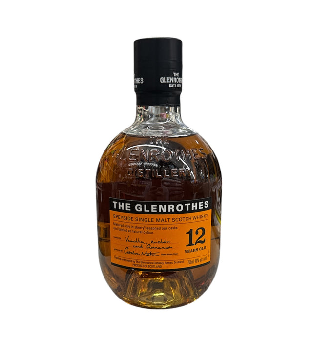 Glenrothes 12 Year Old Single Malt Scotch Whisky