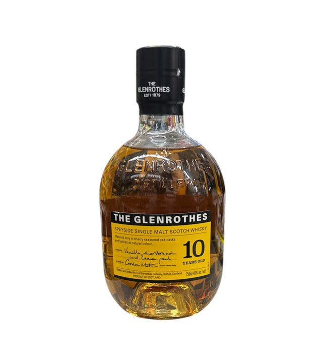 Glenrothes 10 Year Old Speyside Single Malt Scotch Whisky