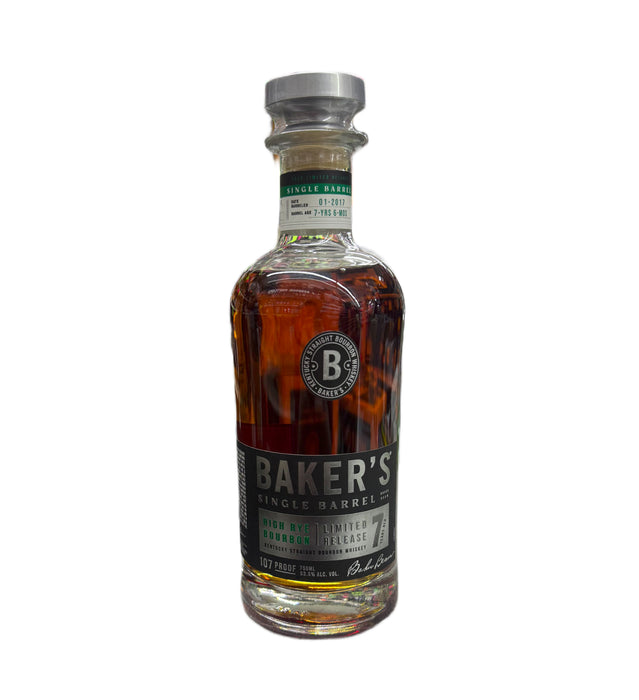Baker's Single Barrel Kentucky Straight Bourbon