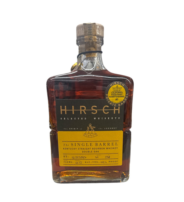 Hirsch Straight Bourbon Whiskey Double Oak 9 Year (72/13/15 Mashbill)