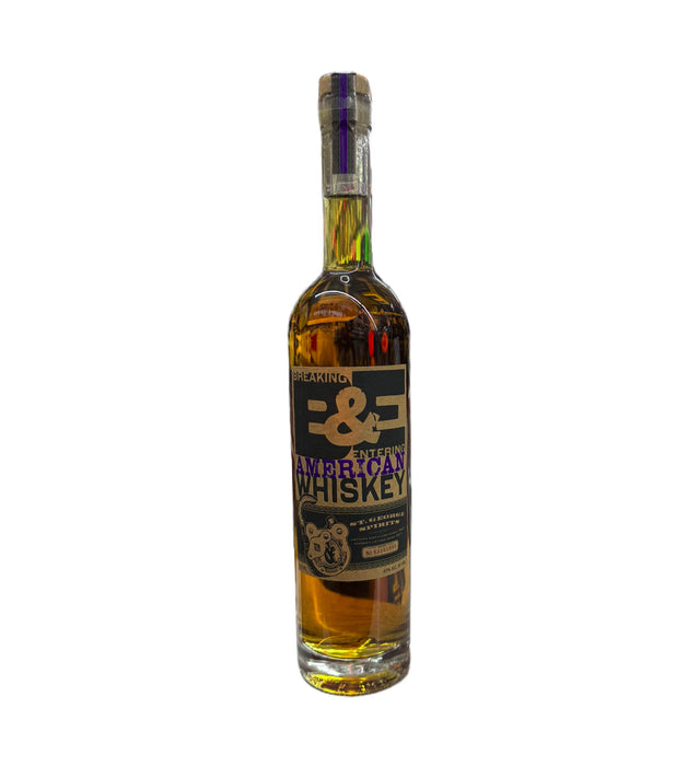 St. George Breaking & Entering American Whiskey