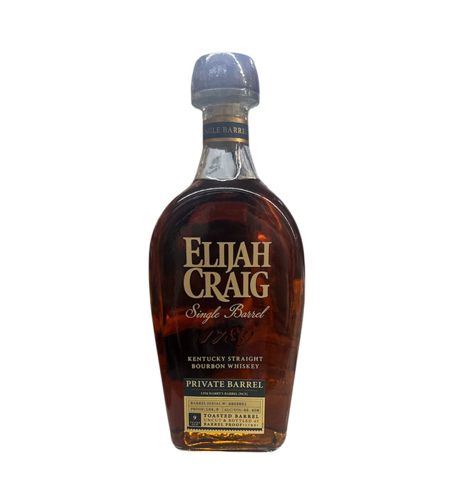 Elijah Craig Toasted Barrel Proof 9 Year Old 124.8 Proof