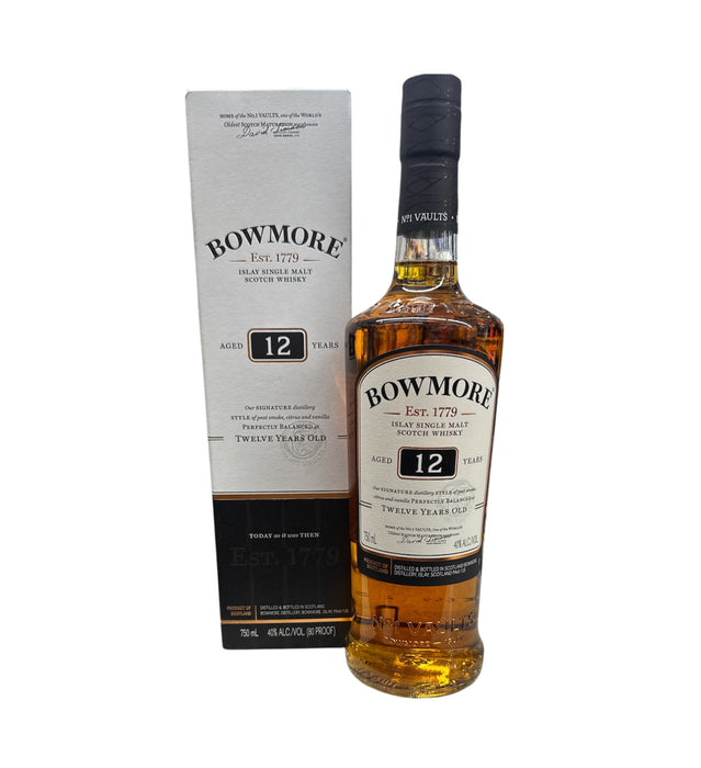 Bowmore 12 Year Old Islay Single Malt Scotch Whisky