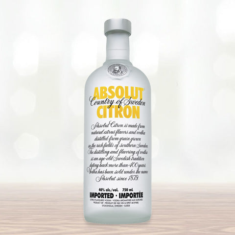 Absolut Citron 750 ml